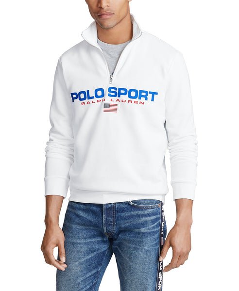 POLO RALPH LAUREN Polo Sport Fleece Quarter-Zip, White