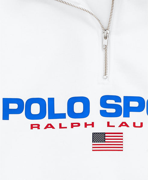 POLO RALPH LAUREN Polo Sport Fleece Quarter-Zip, White