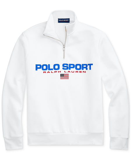 POLO RALPH LAUREN Downhill Skier Double-Knit Hoodie, Blue