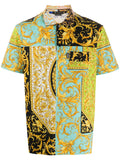 VERSACE Barocco Print Polo Shirt, Multi