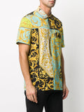 VERSACE Barocco Print Polo Shirt, Multi