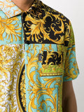 VERSACE Barocco Print Polo Shirt, Multi