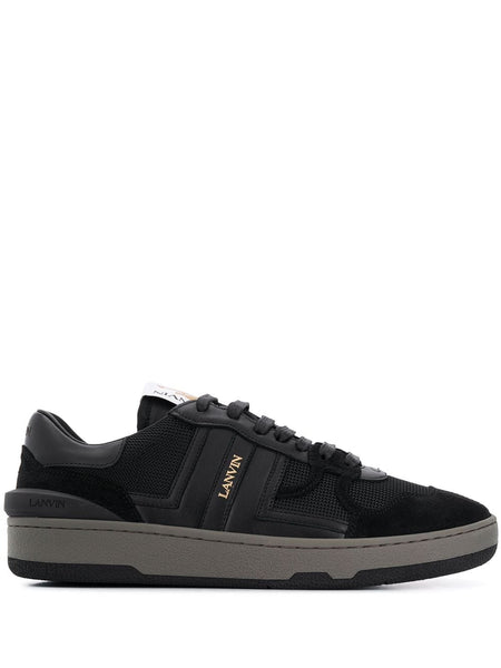 LANVIN CURB SNEAKERS, LIGHT BLUE/ANTHRACITE