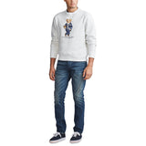 POLO RALPH LAUREN Polo Bear Fleece Sweatshirt, White