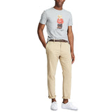 POLO RALPH LAUREN Custom Slim Fit Bear T-Shirt, Grey