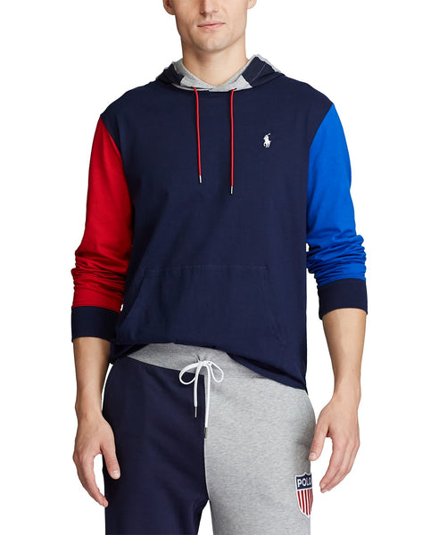 POLO RALPH LAUREN Jersey Hooded T-Shirt, Multi