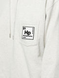 HERON PRESTON PERIODIC POCKET HOODY, GREY