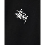 STUSSY Basic Crewneck Sweatshirt, Black