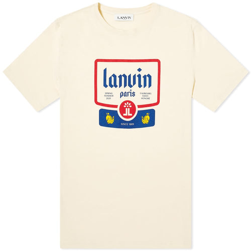 LANVIN BIG LABEL SS T-SHIRT