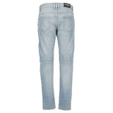 BALMAIN Ribbed Tapered Jean, Blue