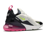 NIKE AIR MAX 270 (GS) WHITE/VOLT-BLACK-LASER FUCHSIA