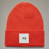 Y-3 CLASSIC BEANIE, ORANGE