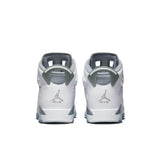 Air Jordan 6 Retro (GS), WHITE/MEDIUM GREY-COOL GREY