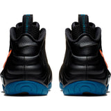 NIKE AIR FOAMPOSITE PRO BLACK/TOTAL ORANGE-BATTLE BLUE