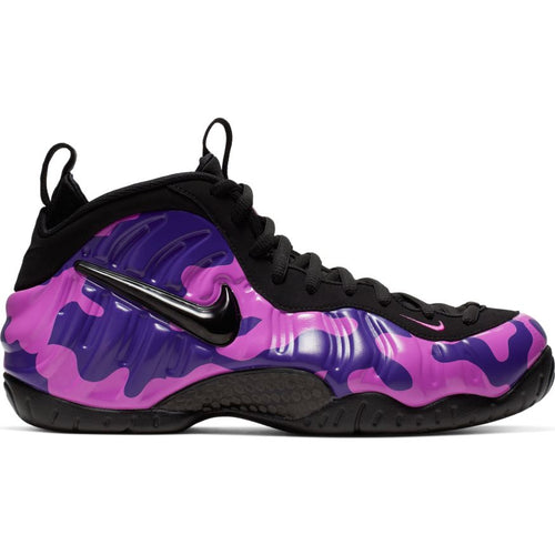 NIKE AIR FOAMPOSITE PRO BLACK/COURT PURPLE-HYPER VIOLET