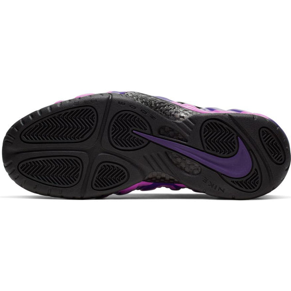 NIKE AIR FOAMPOSITE PRO BLACK/COURT PURPLE-HYPER VIOLET