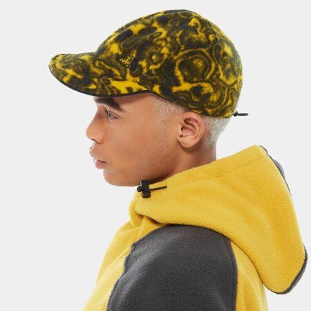 THE NORTH FACE ’94 Rage Reverse Fleece Cap, Leopard Yellow/ Black