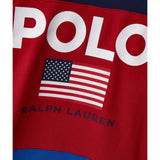 POLO RALPH LAUREN Flag Logo Crewneck, Multi