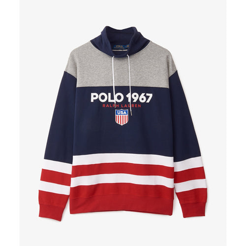 POLO RALPH LAUREN Funnel Neck Logo Sweatshirt, Multi