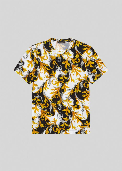 VERSACE ACANTHUS PRINT T-SHIRT, Multi