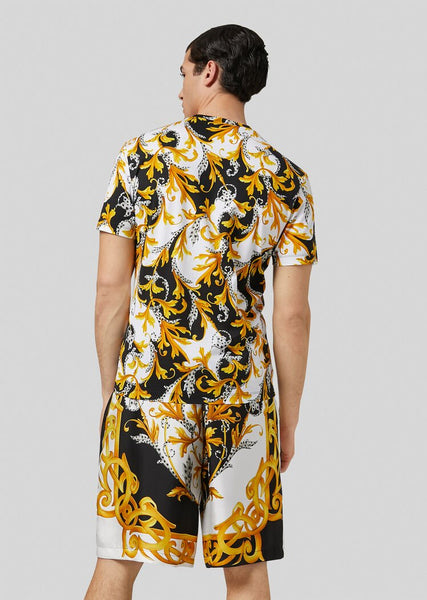 VERSACE ACANTHUS PRINT T-SHIRT, Multi