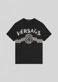 VERSACE MEDUSA LOGO T-SHIRT, Black