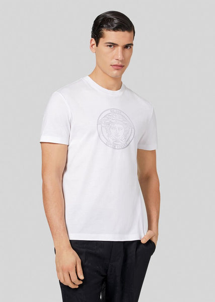 VERSACE MEDUSA T-SHIRT, White