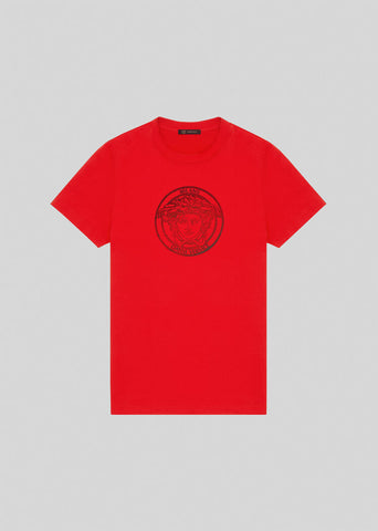 VERSACE MEDUSA T SHIRT Red OZNICO