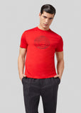 VERSACE MEDUSA T-SHIRT, Red