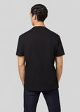 VERSACE LOGO T-SHIRT, Black