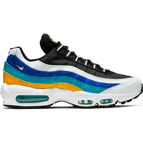 air max 95 white yellow blue
