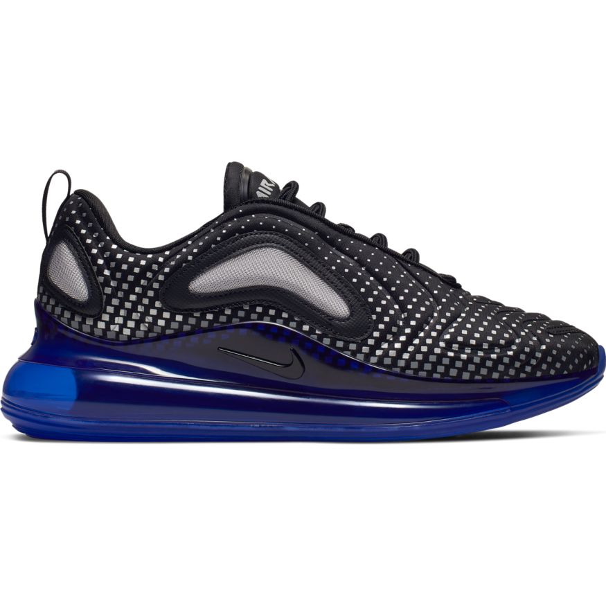 NIKE AIR MAX 720 BLACK/RACER BLUE-REFLECT SILVER â OZNICO