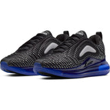 NIKE AIR MAX 720 BLACK/RACER BLUE-REFLECT SILVER