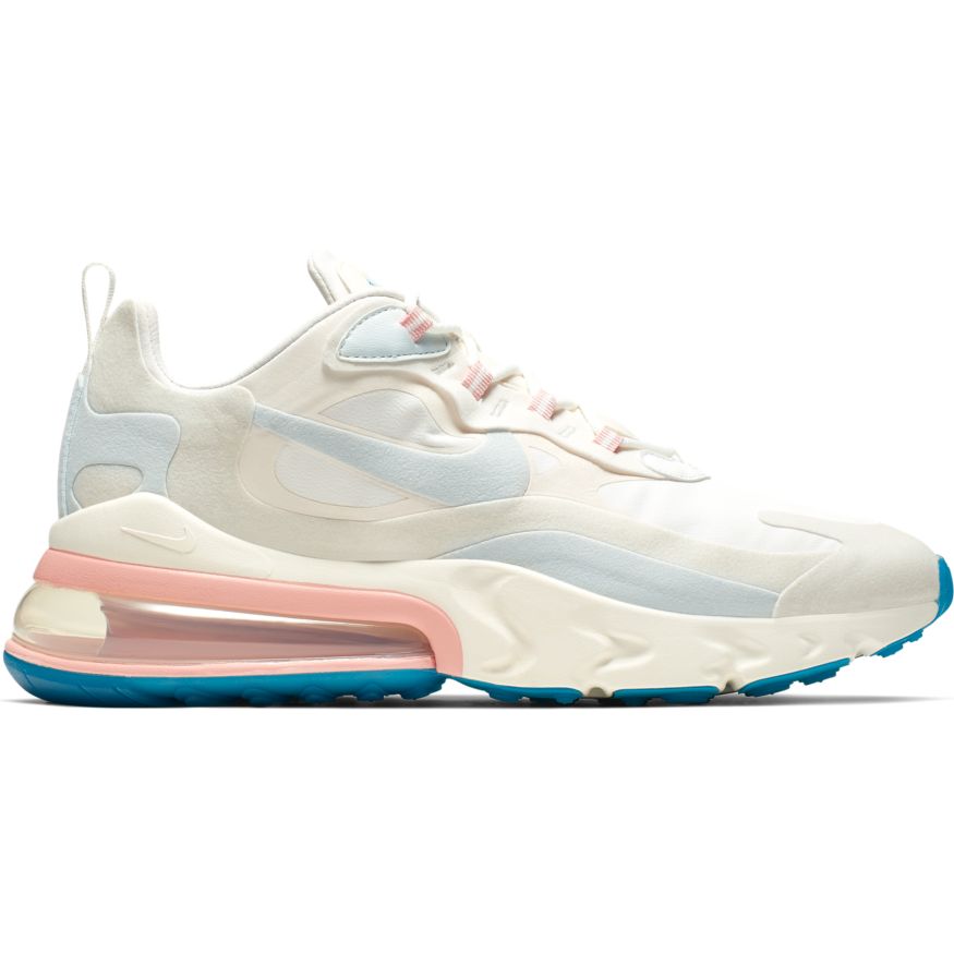 NIKE AIR MAX 270 REACT (AMERICAN MODERN) SUMMIT WHITE/GHOST AQUA-PHANT â OZNICO