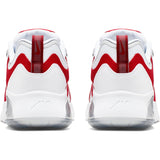 NIKE AIR MAX 200 WHITE/UNIVERSITY RED-METALLIC SILVER