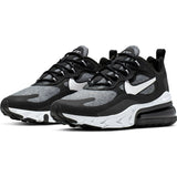 NIKE AIR MAX 270 REACT BLACK/VAST GREY-OFF NOIR