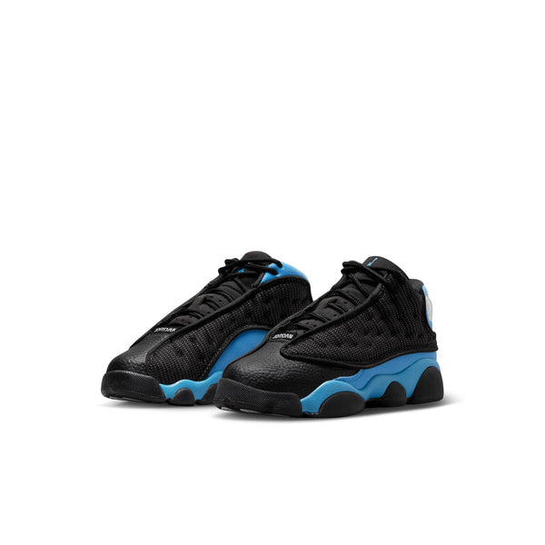 Jordan 13 Retro (PS), BLACK/UNIVERSITY BLUE-WHITE