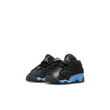 Jordan 13 Retro (TD), BLACK/UNIVERSITY BLUE-WHITE