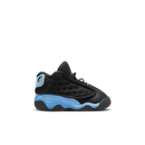 Jordan 13 Retro (TD), BLACK/UNIVERSITY BLUE-WHITE