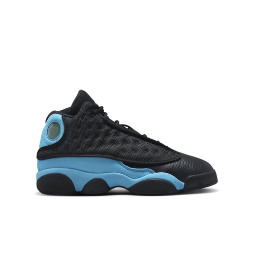 Air Jordan 13 Retro (GS), BLACK/UNIVERSITY BLUE-WHITE