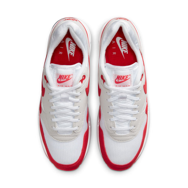 Nike Air Max 1 86 Premium, WHITE/UNIVERSITY RED-LT NEUTRAL GREY