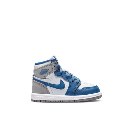 Nike Air Force 1 (GS), WHITE/DEEP ROYAL BLUE-UNIVERSITY RED