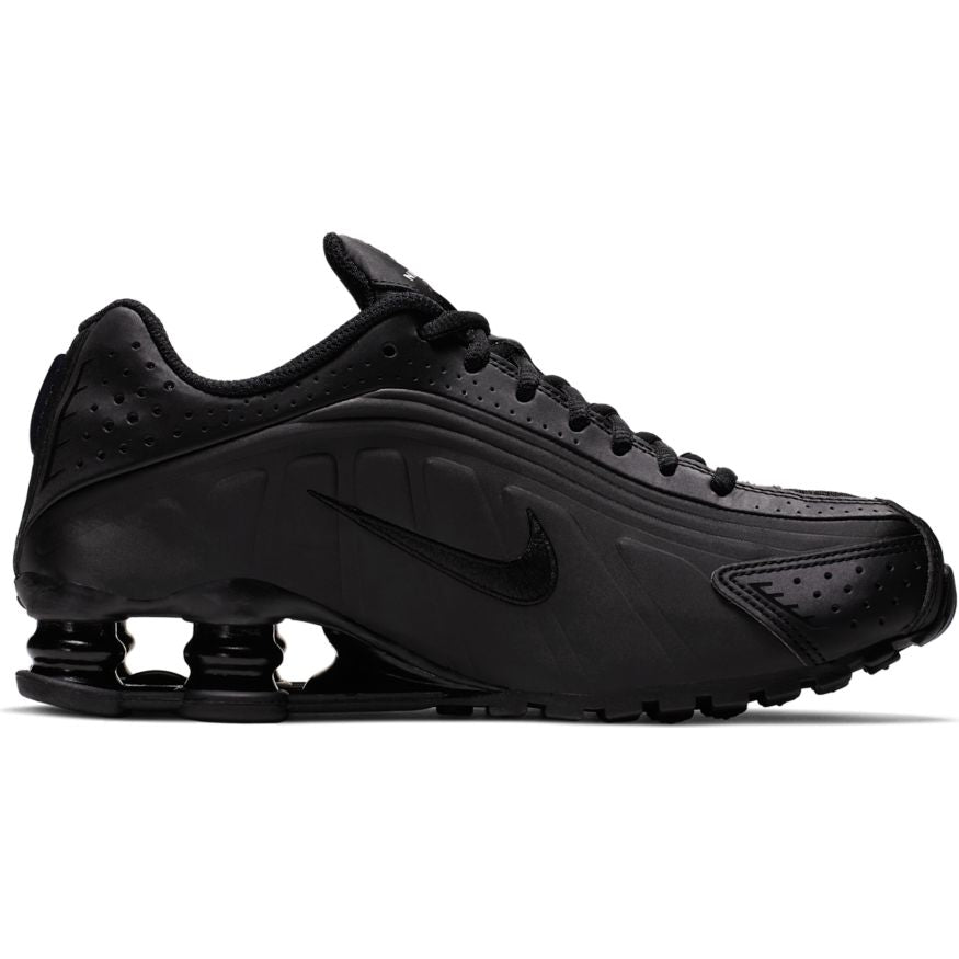 NIKE SHOX R4 (GS) BLACK/WHITE – OZNICO