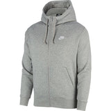 NIKE SPORTSWEAR CLUB FLEECE DK GREY HEATHER/MATTE SILVER-WHITE