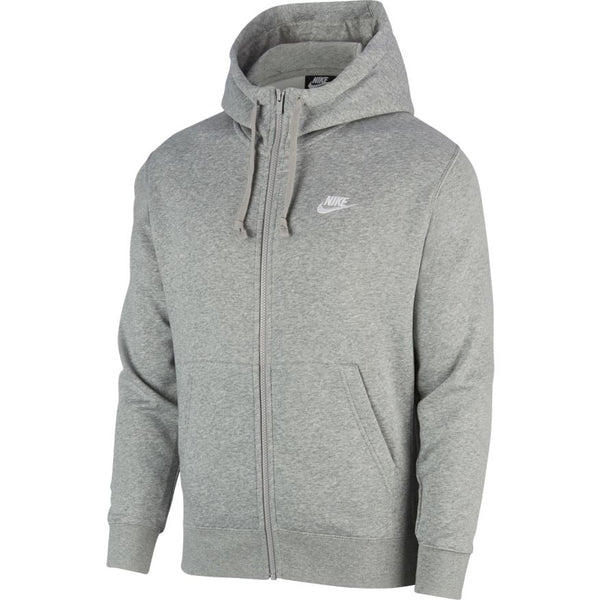 NIKE SPORTSWEAR CLUB FLEECE DK GREY HEATHER/MATTE SILVER-WHITE