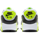 WMNS NIKE AIR MAX 90 WHITE/PARTICLE GREY-VOLT-BLACK