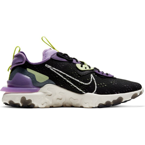 NIKE REACT VISION BLACK/SAIL-DK SMOKE GREY-GRAVITY PURPLE