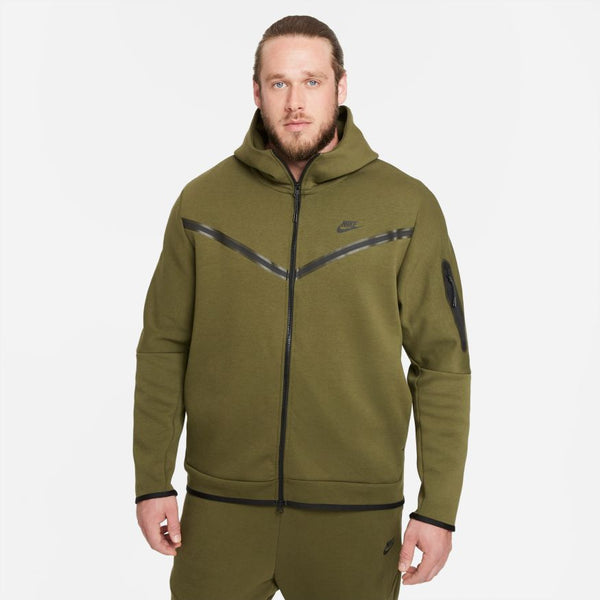 Nike Sportswear Tech Fleece Hoody, ROUGH GREEN/BLACK