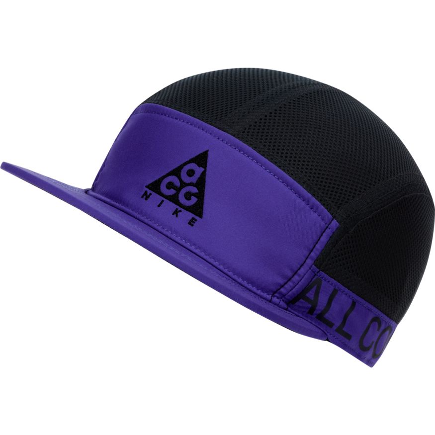 NIKE ACG AW84 FUSION 5 PANEL CAP VIOLET/BLACK – OZNICO NIKE ACG AW84 FUSION 5 PANEL CAP VIOLET/BLACK – OZNICO