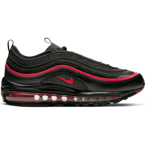 W AIR MAX 97 BLACK/UNIVERSITY RED-METALLIC SILVER